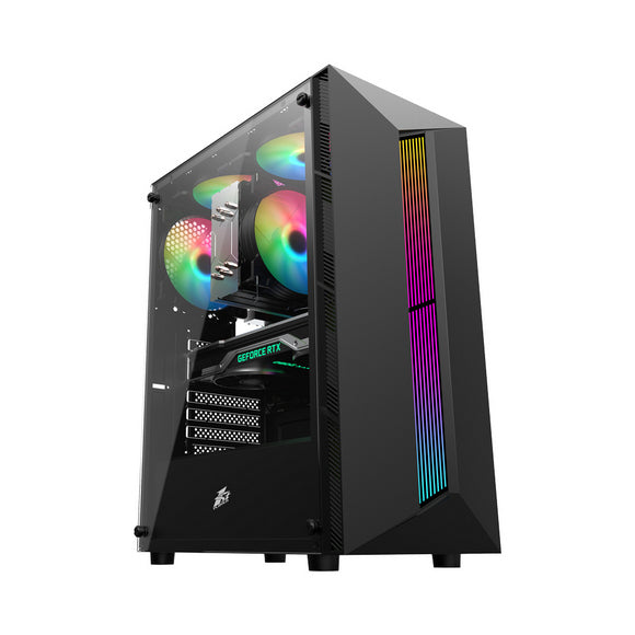 1st player Casing RB5 Rainbow with 3 G6 4 Pin RGB Fans 1st player Casing RB5 Rainbow with 3 G6 4 Pin RGB Fans